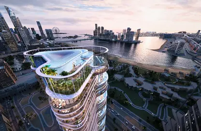 Apartment - 1 Bedroom - 2 Bathrooms for sale in Cavalli Tower - Dubai Marina - Dubai