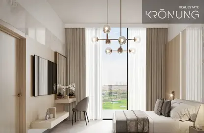 Apartment - 1 Bedroom - 2 Bathrooms for sale in Fairway Residences By Prescott - Dubai Sports City - Dubai