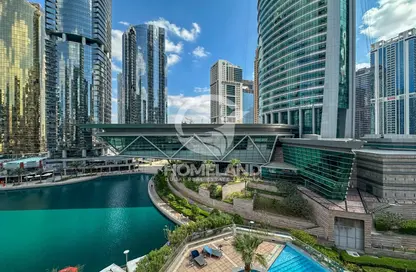 شقة - 1 حمام للايجار في ليك تيراس - (JLT) مجمع D - أبراج بحيرة الجميرا - دبي