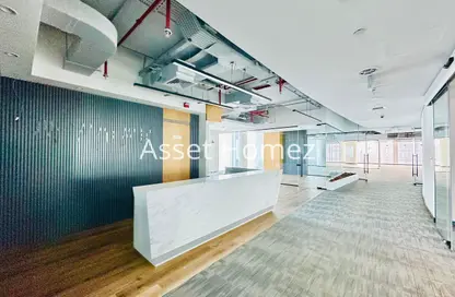 Half Floor - Studio - 3 Bathrooms for rent in The Bay Gate - Business Bay - Dubai