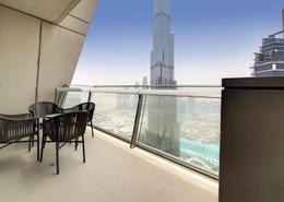 Balcony image for: Apartment - 3 bedrooms - 3 bathrooms for rent in Burj Vista 1 - Burj Vista - Downtown Dubai - Dubai, Image 1