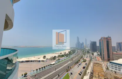 Apartment - 3 Bedrooms - 4 Bathrooms for rent in Bel Ghailam Tower - Corniche Road - Abu Dhabi