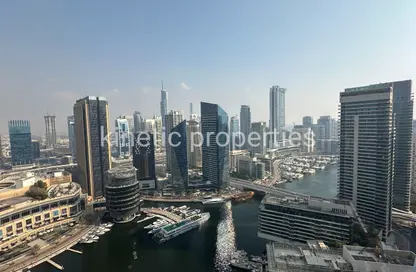 شقة - 3 غرف نوم - 4 حمامات للايجار في باي سنترال غرب - باي سنترال - دبي مارينا - دبي