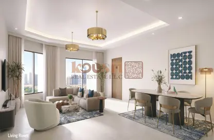 Apartment - 2 Bedrooms - 3 Bathrooms for sale in Tower C1 - Ajman Pearl Towers - Ajman Downtown - Ajman