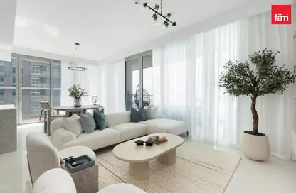 Apartment - 3 Bedrooms - 4 Bathrooms for rent in Beach Isle - EMAAR Beachfront - Dubai Harbour - Dubai