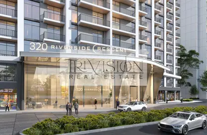 Apartment - 1 Bedroom - 2 Bathrooms for sale in 320 Riverside Crescent - Sobha Hartland II - Bukadra - Dubai