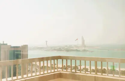 بنتهاوس - 3 غرف نوم - 4 حمامات للايجار في برج النخيل - الخالدية - أبوظبي