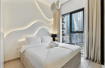 شقة - غرفة نوم - 1 حمام للايجار في برج زادا - الخليج التجاري - دبي