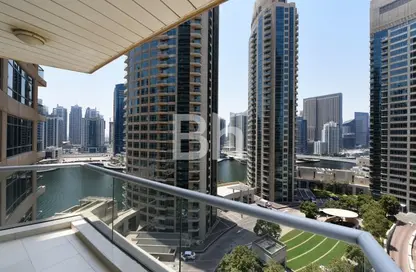 Apartment - 1 Bedroom - 2 Bathrooms for rent in Blakely Tower - Park Island - Dubai Marina - Dubai