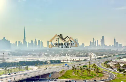 شقة - غرفة نوم - 2 حمامات للايجار في فرهاد عزيزي ريزيدنس - الجداف - دبي