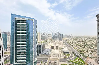 شقة - غرفة نوم - 1 حمام للايجار في برج كونكورد - (JLT) مجمع H - أبراج بحيرة الجميرا - دبي