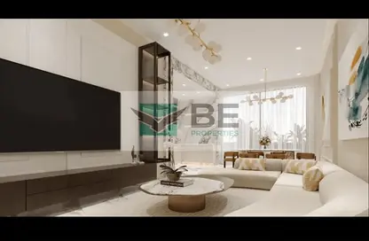 Living Room image for: Apartment - 3 Bedrooms - 4 Bathrooms for sale in Volga Tower - Jumeirah Village Triangle - Dubai, Image 1