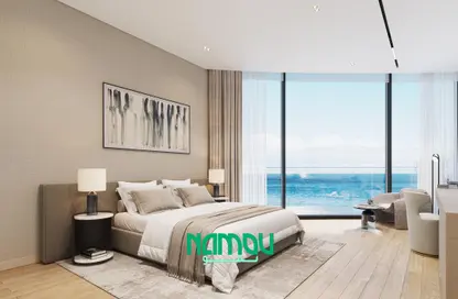 Apartment - 1 Bedroom - 1 Bathroom for sale in The Beach Residences at Al Marjan - Al Marjan Island - Ras Al Khaimah