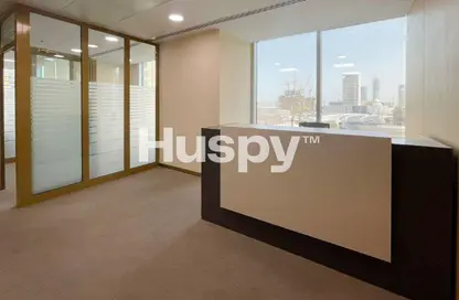 Office Space - Studio - 1 Bathroom for rent in Al Habtoor Business Tower - Dubai Marina - Dubai