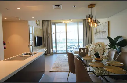 Living / Dining Room image for: Apartment - 2 Bedrooms - 2 Bathrooms for rent in Forte 1 - Forte - Downtown Dubai - Dubai, Image 1