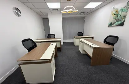 Business Centre - Studio - 4 Bathrooms for rent in Aspin Tower - Sheikh Zayed Road - Dubai