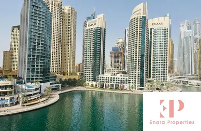 شقة - غرفة نوم - 1 حمام للايجار في برج B  - مارينا فيو - مارينا فيو - دبي مارينا - دبي