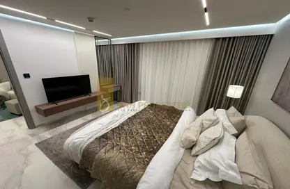 Room / Bedroom image for: Apartment - 3 Bedrooms - 3 Bathrooms for sale in 48 Parkside - Arjan - Dubai, Image 1