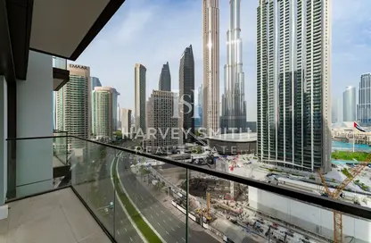 شقة - غرفة نوم - 2 حمامات للايجار في برج التاج - دبي وسط المدينة - دبي
