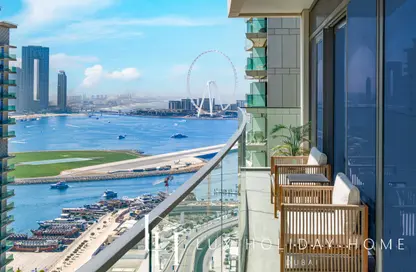 Apartment - 1 Bedroom - 1 Bathroom for rent in Beach Vista - EMAAR Beachfront - Dubai Harbour - Dubai