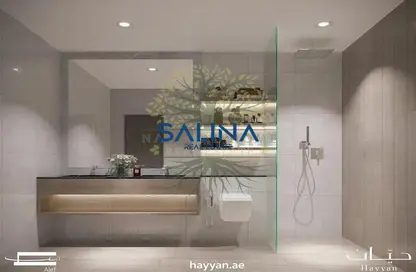 Bathroom image for: Apartment - 2 Bedrooms - 2 Bathrooms for sale in Nasaq - Aljada - Sharjah, Image 1