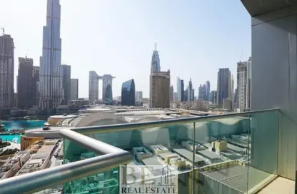 شقة - 2 غرف نوم - 3 حمامات للايجار في العنوان رزيدنس فاونتن فيوز  2 - العنوان رزيدنس فاونتن فيوز - دبي وسط المدينة - دبي