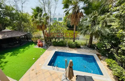 Villa - 4 Bedrooms - 6 Bathrooms for rent in Garden Hall - Mediterranean Clusters - Jumeirah Islands - Dubai