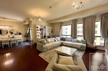 Apartment - 3 Bedrooms - 3 Bathrooms for rent in Amwaj 4 - Amwaj - Jumeirah Beach Residence - Dubai