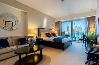Apartment - 2 Bedrooms - 1 Bathroom for rent in The Address Dubai Marina - Dubai Marina - Dubai