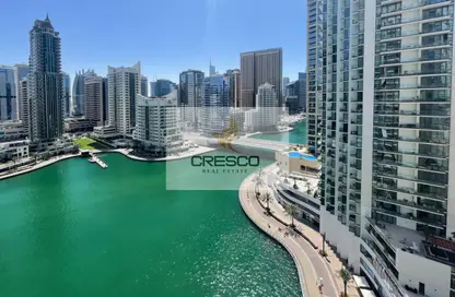 Apartment - 2 Bedrooms - 3 Bathrooms for rent in Sanibel Tower - Park Island - Dubai Marina - Dubai
