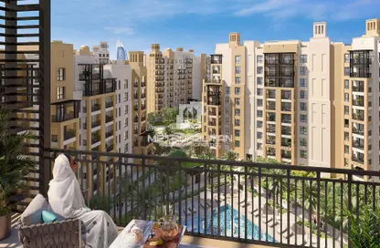 Apartment - 3 Bedrooms - 3 Bathrooms for sale in Lamaa - Madinat Jumeirah Living - Umm Suqeim - Dubai