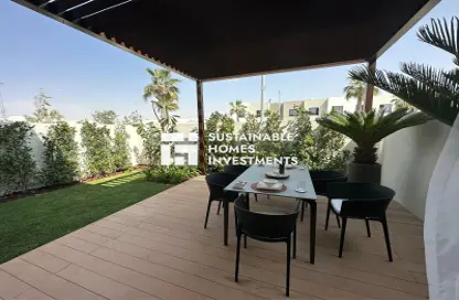 Terrace image for: Townhouse - 2 Bedrooms - 3 Bathrooms for sale in Noya 1 - Noya - Yas Island - Abu Dhabi, Image 1