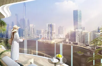 Apartment - Studio - 1 Bathroom for sale in Chic Tower - Business Bay - Dubai