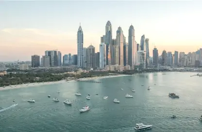 شقة - 3 غرف نوم - 4 حمامات للبيع في أبراج بالم بيتش 2 - أبراج بالم بيتش - نخلة جميرا - دبي