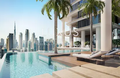 Apartment - 3 Bedrooms - 3 Bathrooms for sale in Vela Viento By Omniyat - Business Bay - Dubai