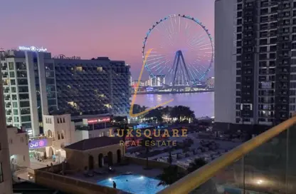 Apartment - 2 Bedrooms - 3 Bathrooms for rent in Al Fattan Marine Tower - Al Fattan Marine Towers - Jumeirah Beach Residence - Dubai