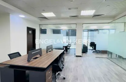 Office Space - Studio - 1 Bathroom for rent in The Prism - Business Bay - Dubai