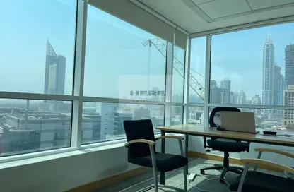 Office Space - Studio - 2 Bathrooms for rent in Concord Tower - Dubai Media City - Dubai