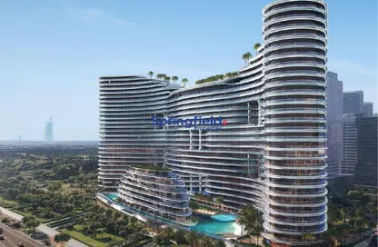 Apartment - Studio - 1 Bathroom for sale in Binghatti Aquarise - Business Bay - Dubai