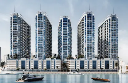 Apartment - 1 Bedroom - 2 Bathrooms for sale in Ajman Creek Towers - Al Rashidiya 1 - Al Rashidiya - Ajman