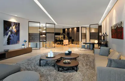 Living Room image for: Penthouse - 3 Bedrooms - 4 Bathrooms for sale in Volante - Business Bay - Dubai, Image 1