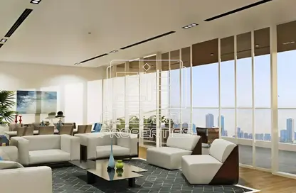 Apartment - 3 Bedrooms - 5 Bathrooms for sale in Almaza Tower - Al Khan Lagoon - Al Khan - Sharjah