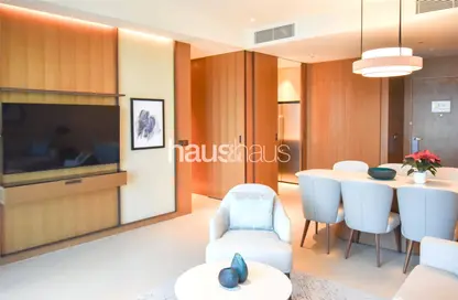 Living / Dining Room image for: Apartment - 3 Bedrooms - 4 Bathrooms for sale in The Address Residences Dubai Opera Tower 1 - The Address Residences Dubai Opera - Downtown Dubai - Dubai, Image 1
