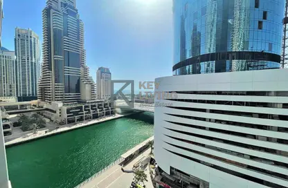 Pool image for: Apartment - 2 Bedrooms - 3 Bathrooms for sale in Cayan Tower - Dubai Marina - Dubai, Image 1