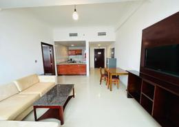 Living / Dining Room image for: Apartment - 1 bedroom - 1 bathroom for rent in Al Marjan Tower - Al Falah Street - City Downtown - Abu Dhabi, Image 1