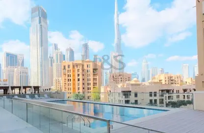 شقة - غرفة نوم - 1 حمام للايجار في بلفيو برج 2 - أبراج بلفيو - دبي وسط المدينة - دبي