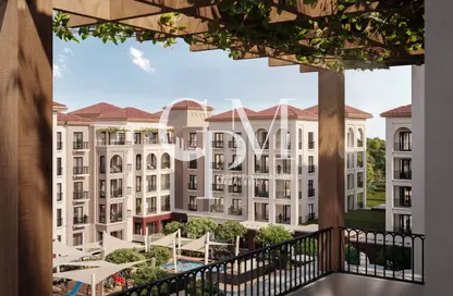 Apartment - Studio - 1 Bathroom for sale in Bloom Living - Zayed City (Khalifa City C) - Khalifa City - Abu Dhabi