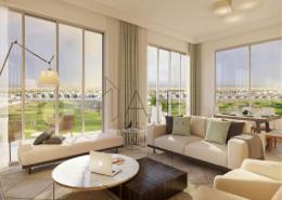 Living Room image for: Apartment - 2 bedrooms - 3 bathrooms for sale in Golf Views - EMAAR South - Dubai South (Dubai World Central) - Dubai, Image 1