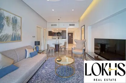 Apartment - 1 Bedroom - 2 Bathrooms for rent in DAMAC Majestine - Business Bay - Dubai
