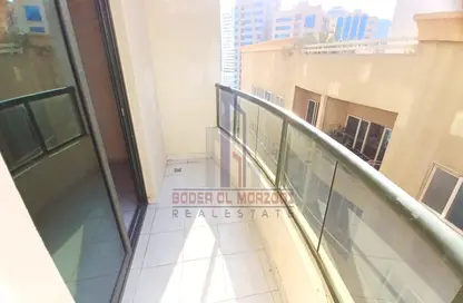 Balcony image for: Apartment - 1 Bedroom - 1 Bathroom for rent in Al Ahlam Tower - Al Nahda - Sharjah, Image 1
